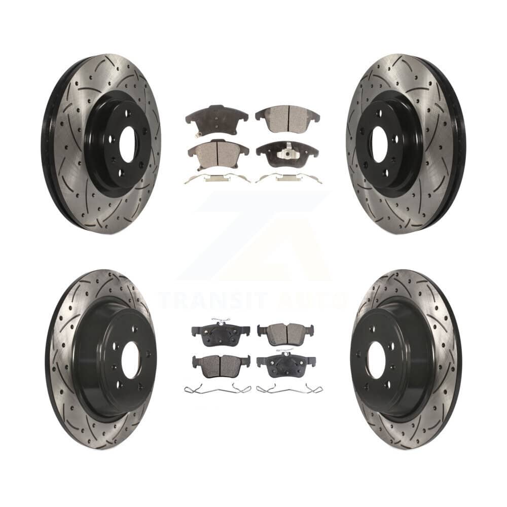 Transit Auto - KDT-100242 - Front and Rear Disc Brake Kits
