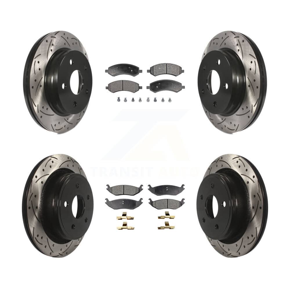 Transit Auto - KDT-100250 - Front and Rear Disc Brake Kits
