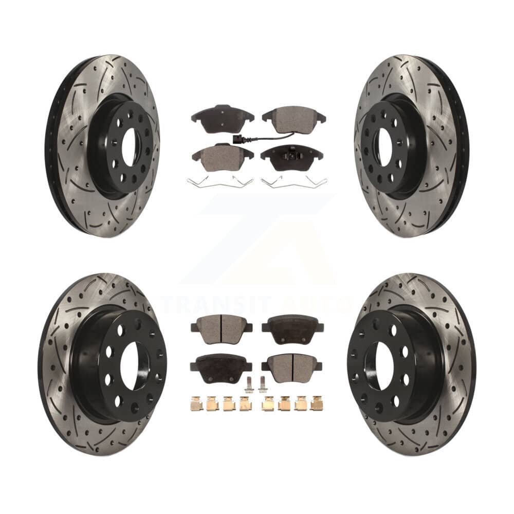 Transit Auto - KDT-100303 - Front and Rear Disc Brake Kits