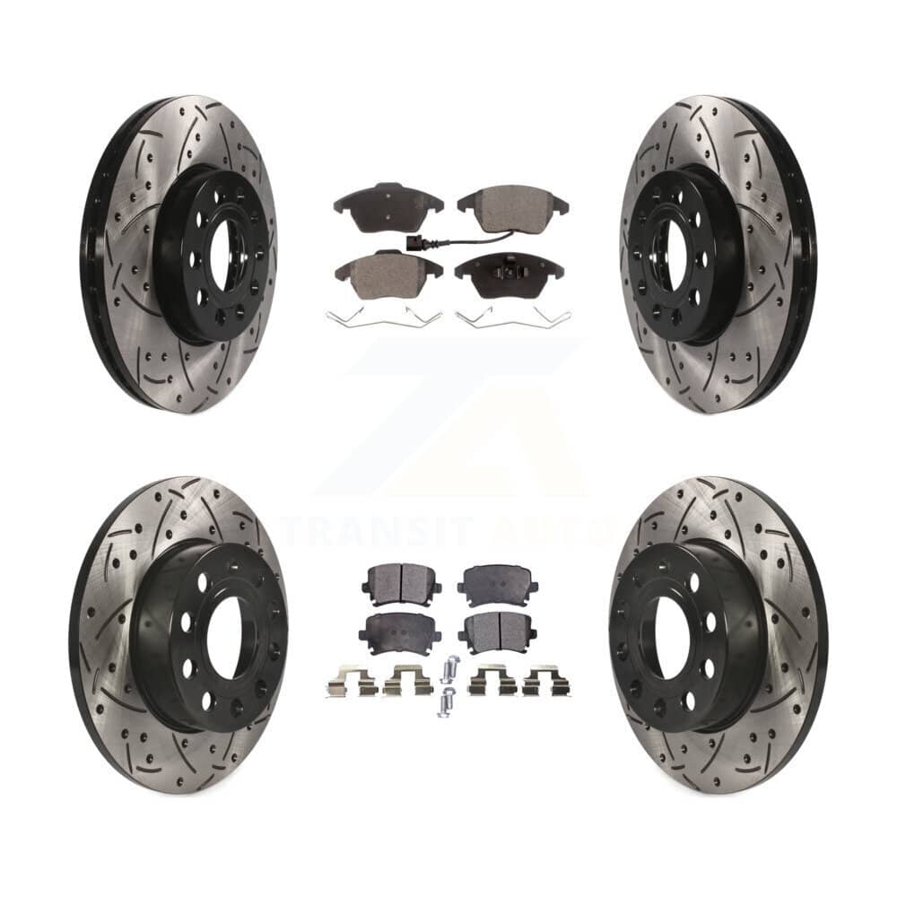Transit Auto - KDT-100307 - Front and Rear Disc Brake Kits