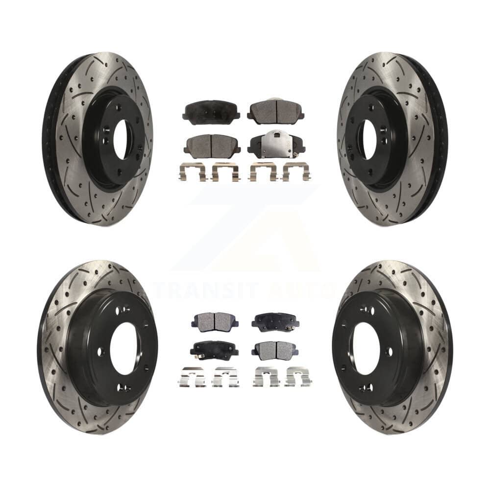 Transit Auto - KDT-100313 - Front and Rear Disc Brake Kits