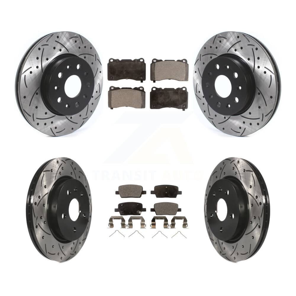 Transit Auto - KDT-100662 - Front and Rear Disc Brake Kits