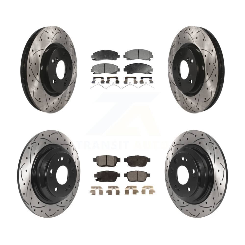 Transit Auto - KDT-100865 - Front and Rear Disc Brake Kits