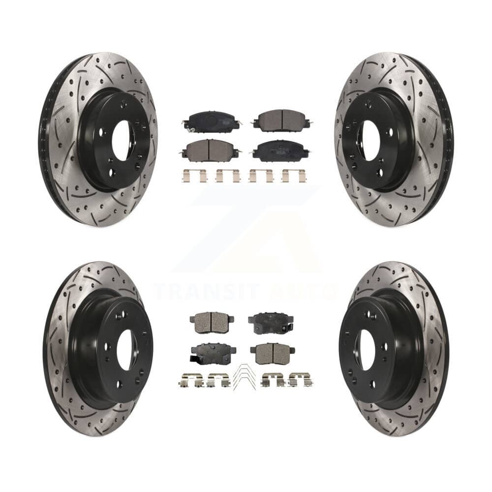 Transit Auto - KDT-100994 - Front and Rear Disc Brake Kits