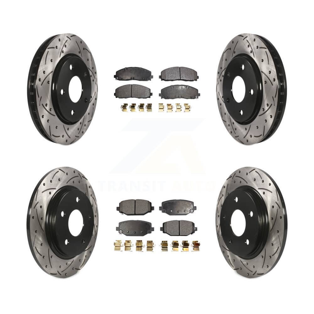 Transit Auto - KDT-101009 - Front and Rear Disc Brake Kits