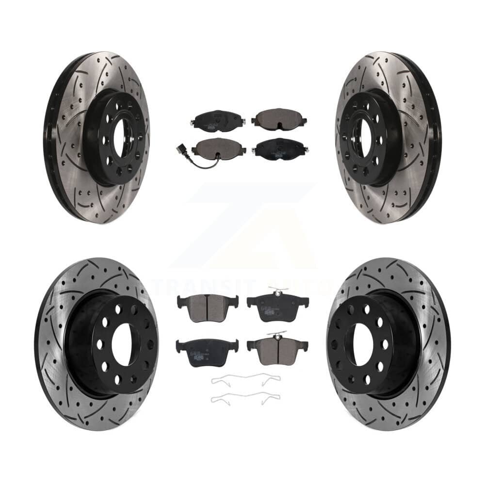 Transit Auto - KDT-101037 - Front and Rear Disc Brake Kits