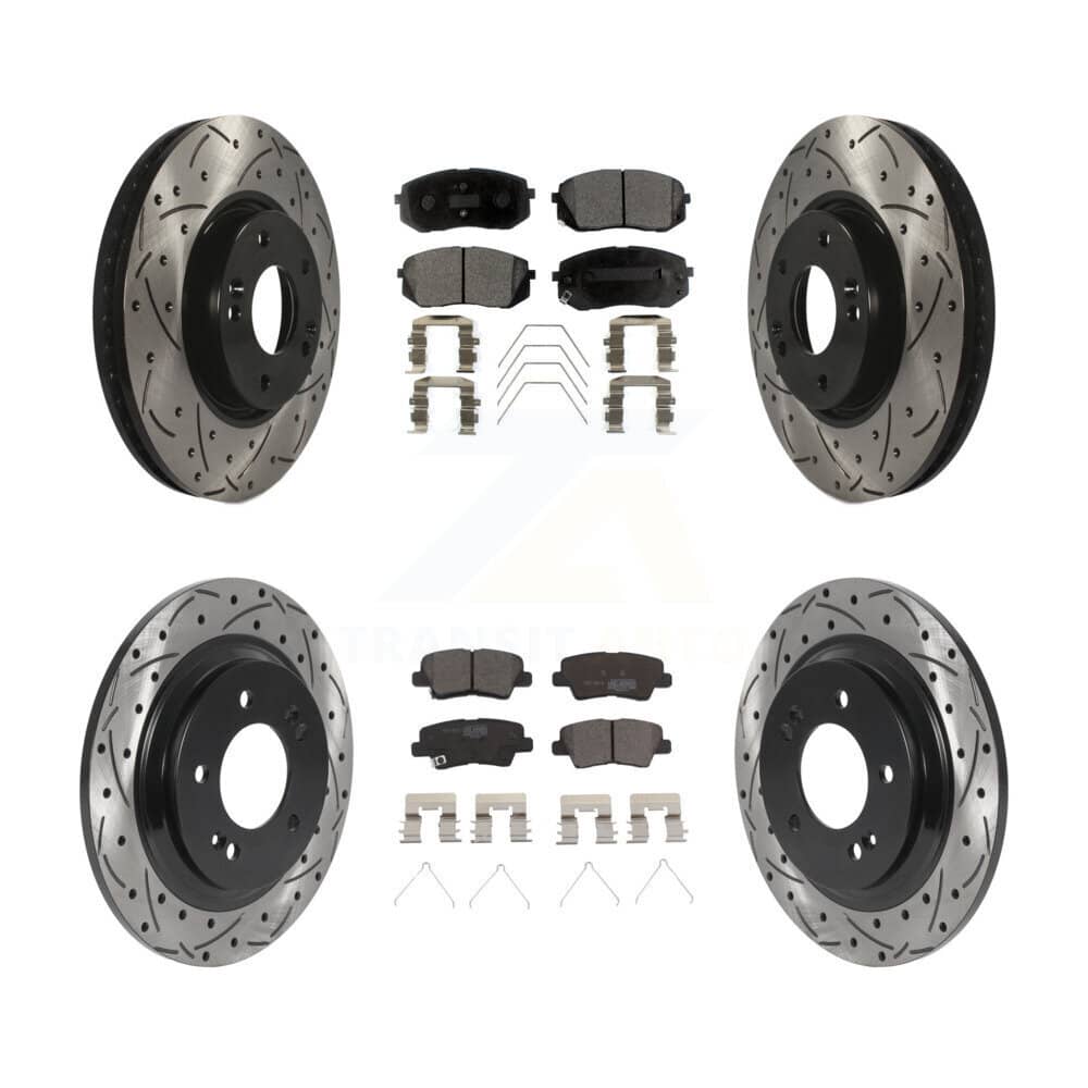 Transit Auto - KDT-101049 - Front and Rear Disc Brake Kits