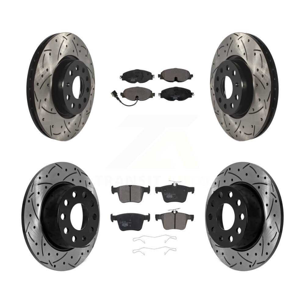 Transit Auto - KDT-101131 - Front and Rear Disc Brake Kits