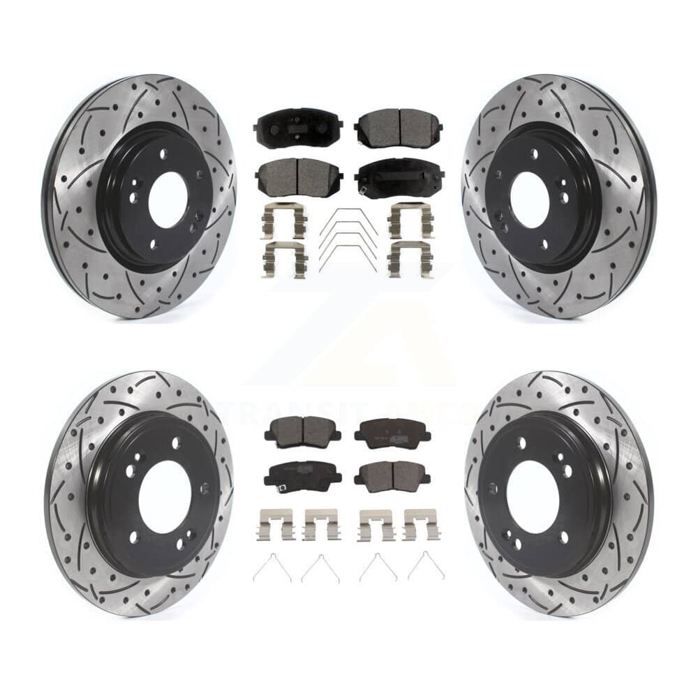 Transit Auto - KDT-101177 - Front and Rear Disc Brake Kits