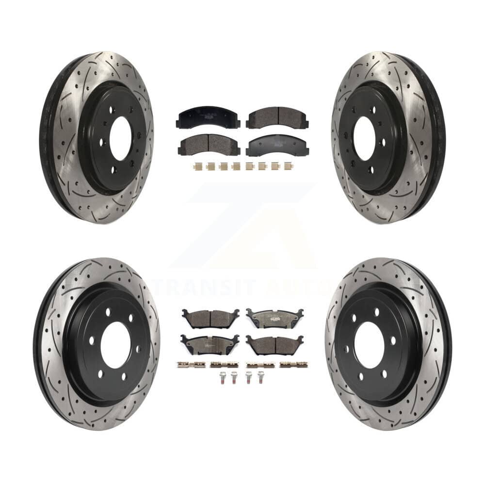 Transit Auto - KDT-101230 - Front and Rear Disc Brake Kits