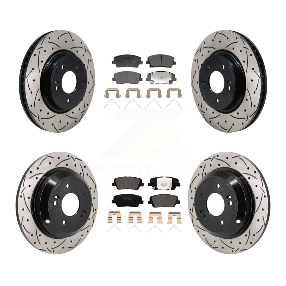 Transit Auto - KDT-101340 - Front and Rear Disc Brake Kits