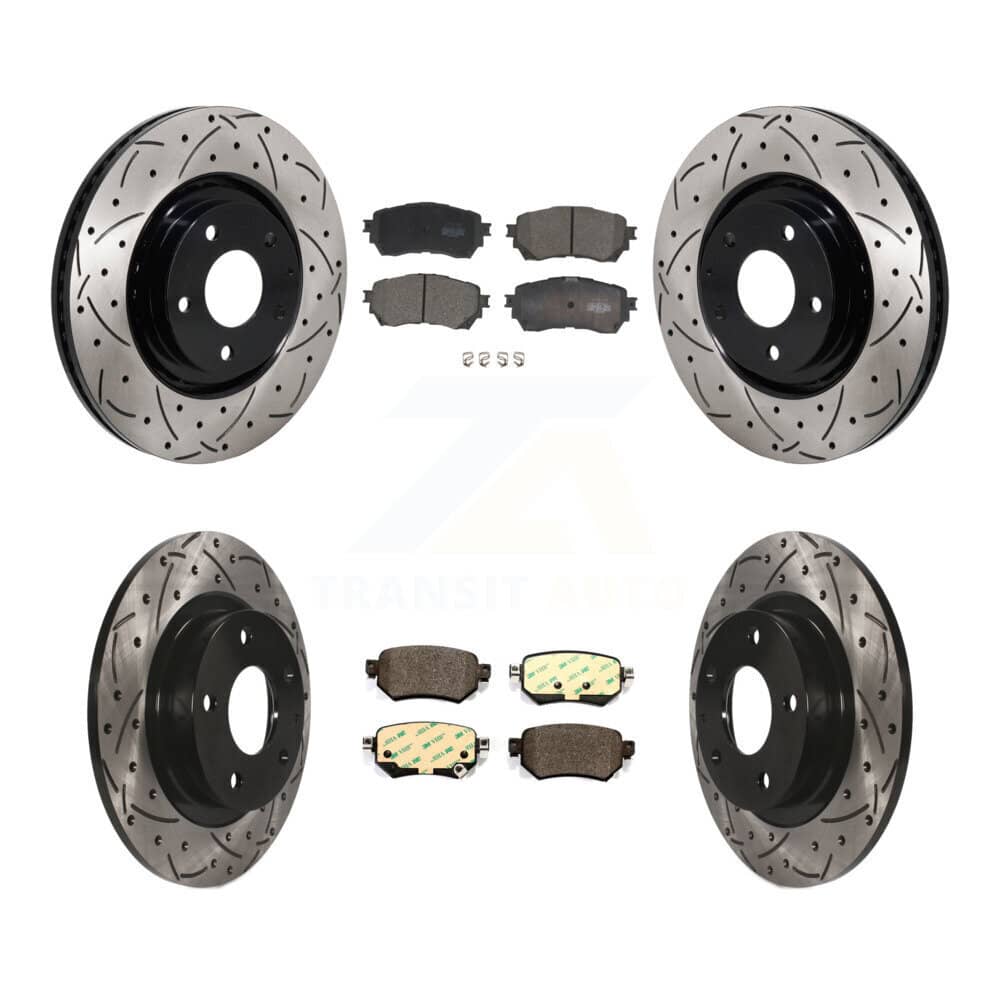 Transit Auto - KDT-101354 - Front and Rear Disc Brake Kits