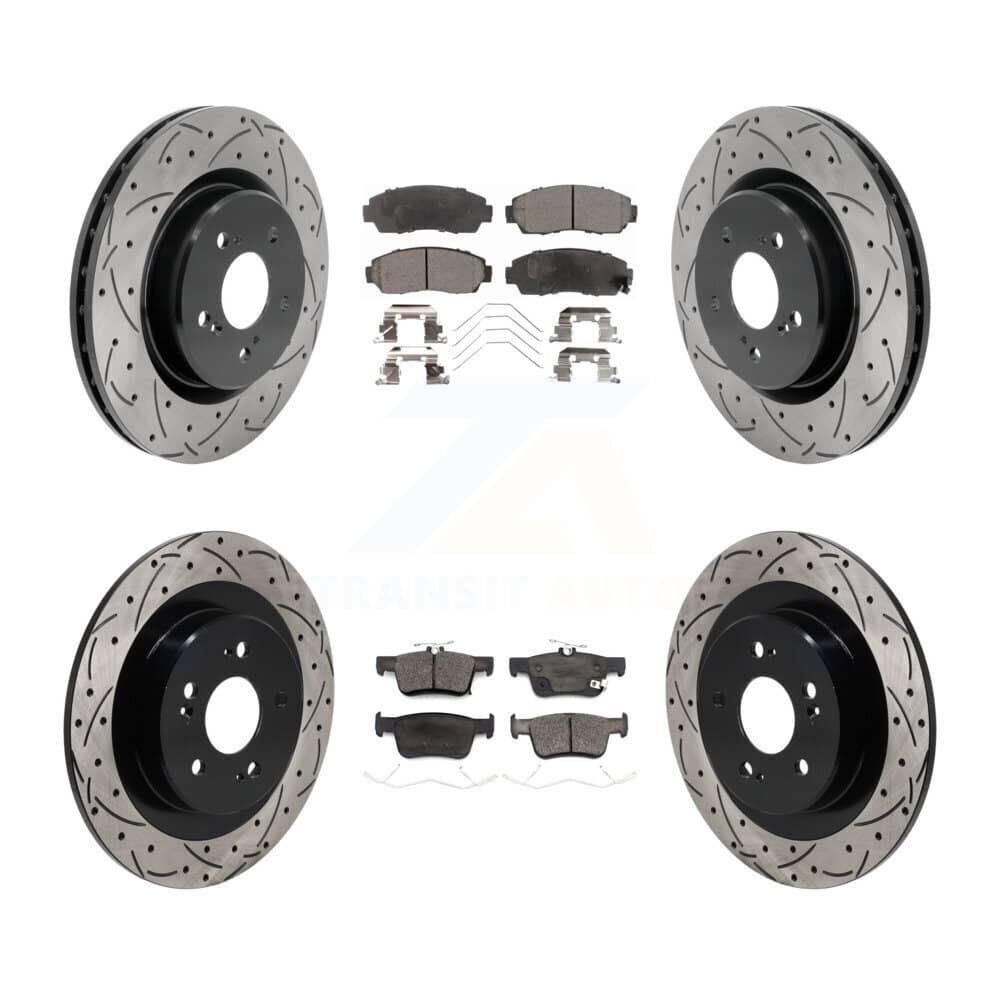 Transit Auto - KDT-101369 - Front and Rear Disc Brake Kits