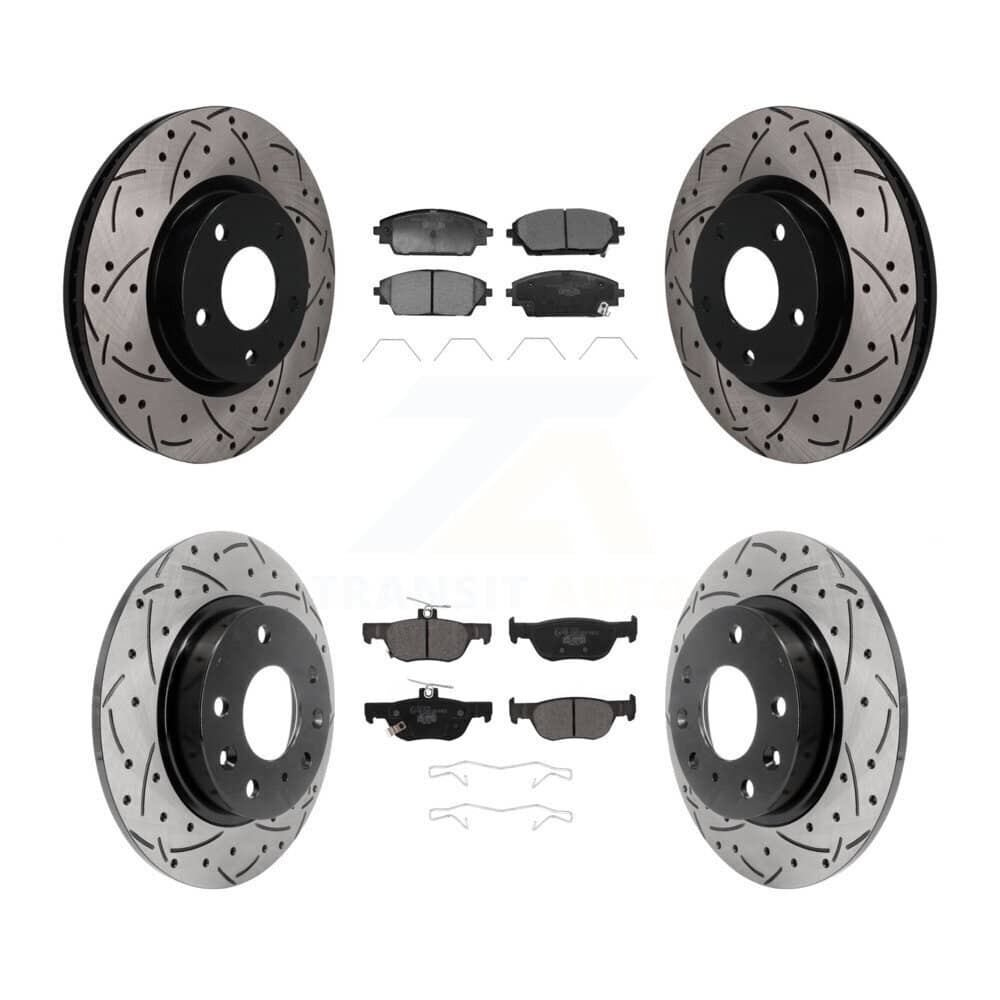 Transit Auto - KDT-101830 - Front and Rear Disc Brake Kits