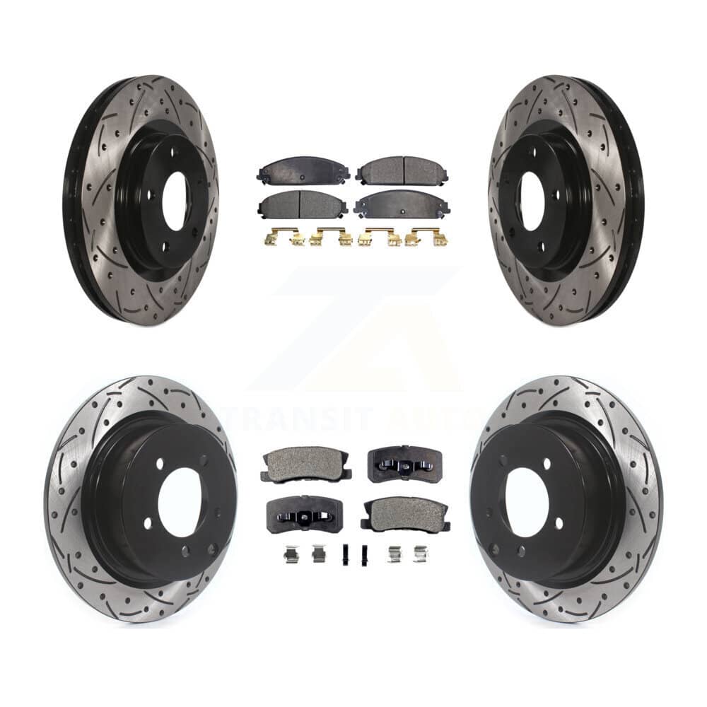 Transit Auto - KDT-101900 - Front and Rear Disc Brake Kits