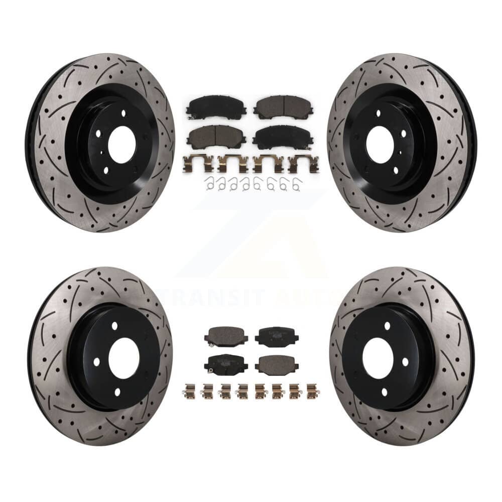 Transit Auto - KDT-101917 - Front and Rear Disc Brake Kits
