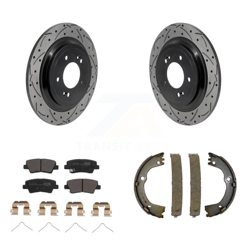 Transit Auto - KDT-102142 - Rear Disc Brake Kits