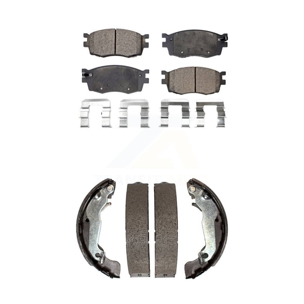 Transit Auto - KFN-100016 - Front and Rear Disc Brake Pad Kits