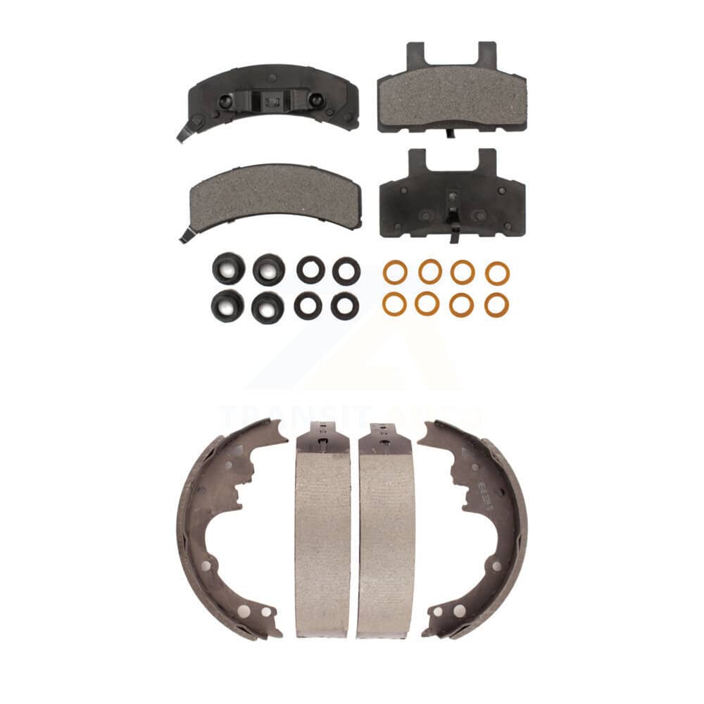 Transit Auto - KFN-100055 - Front and Rear Disc Brake Pad Kits