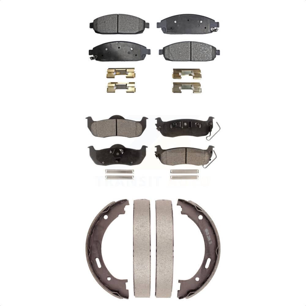 Transit Auto - KFN-100732 - Front and Rear Disc Brake Pad Kits