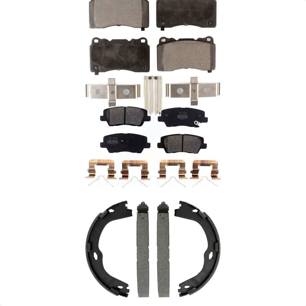 Transit Auto - KFN-100899 - Front and Rear Disc Brake Pad Kits