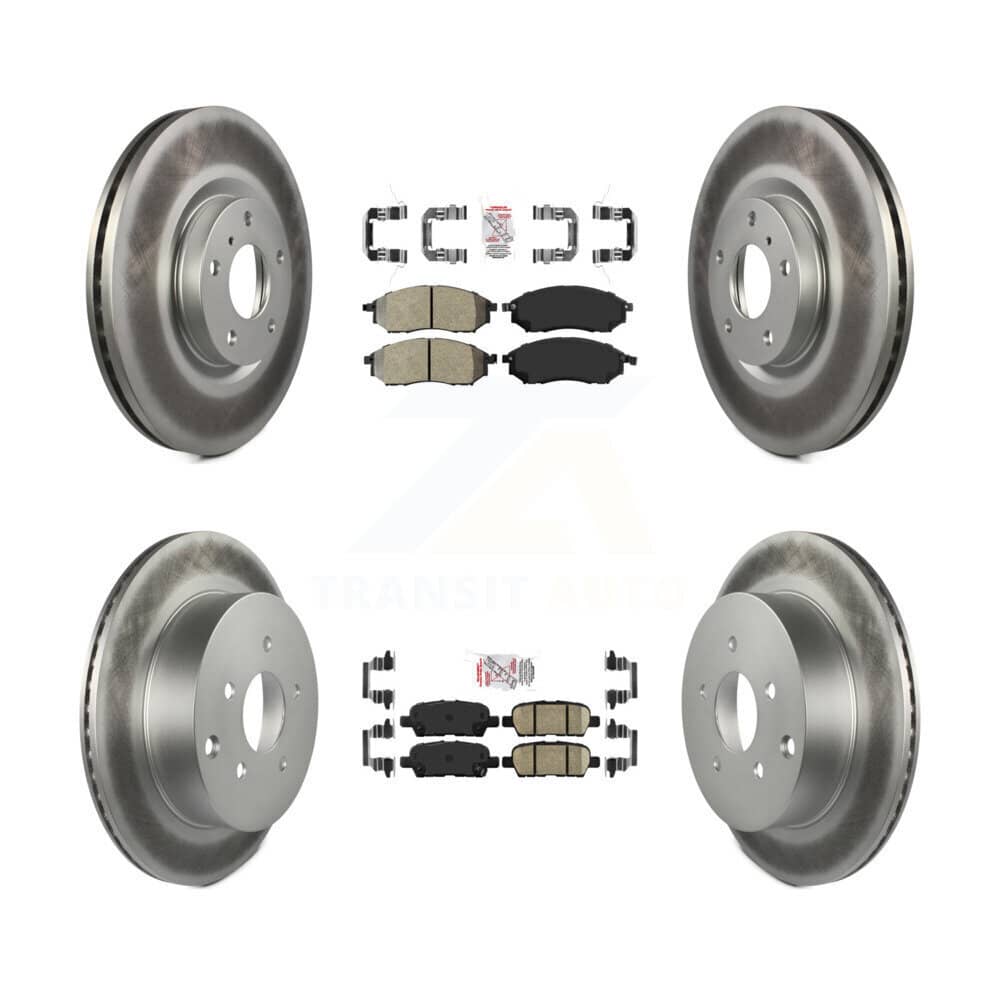 Transit Auto - KGA-101133 - Front and Rear Disc Brake Kits