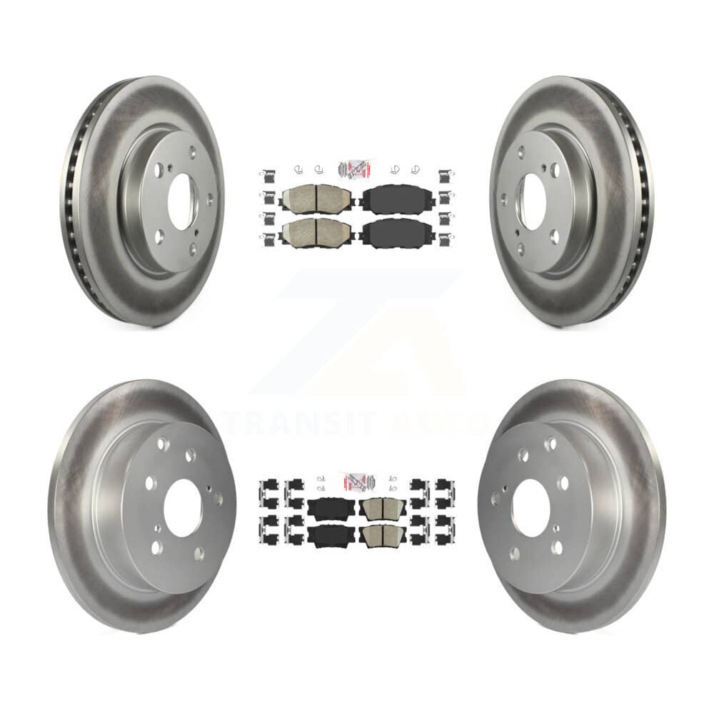 Transit Auto - KGA-101186 - Front and Rear Disc Brake Kits