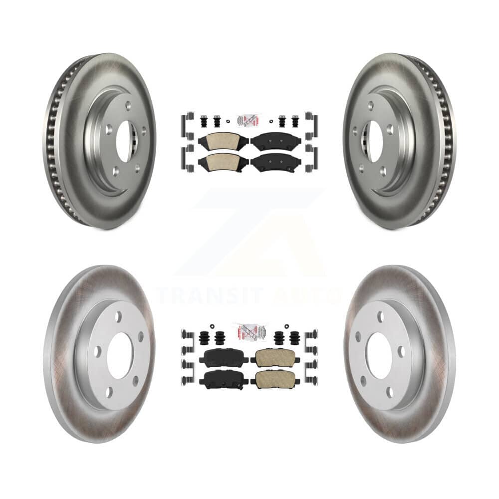 Transit Auto - KGA-101244 - Front and Rear Disc Brake Kits