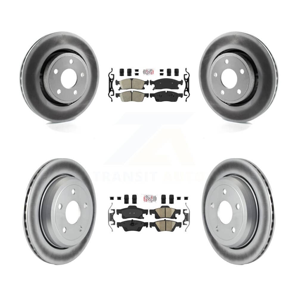 Transit Auto - KGA-101374 - Front and Rear Disc Brake Kits