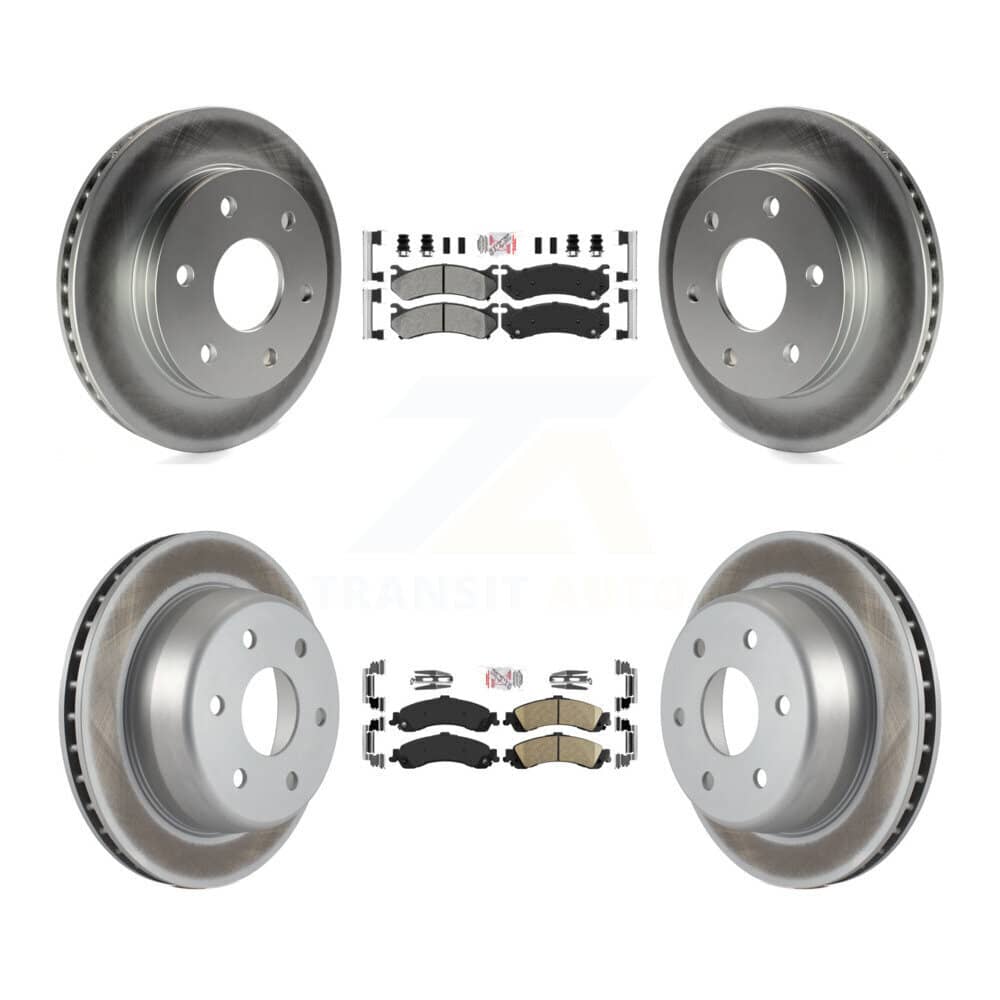 Transit Auto - KGA-101517 - Front and Rear Disc Brake Kits