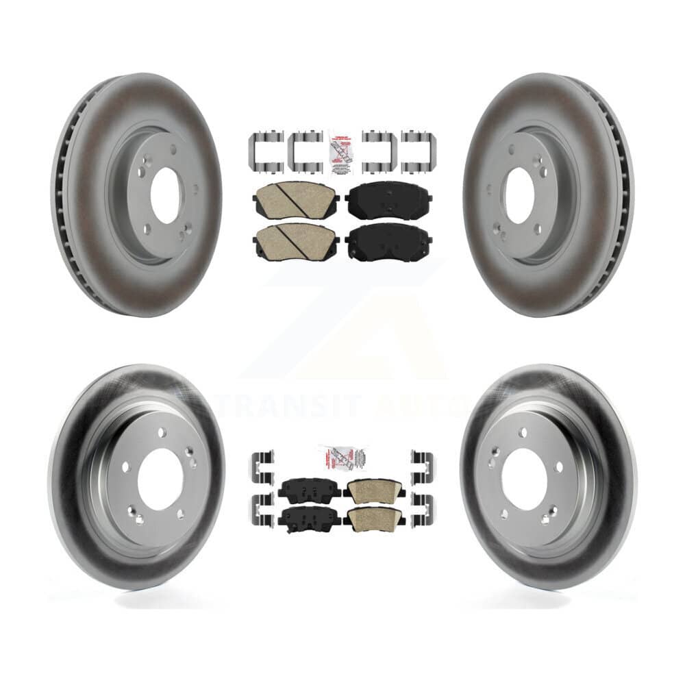 Transit Auto - KGA-101563 - Front and Rear Disc Brake Kits