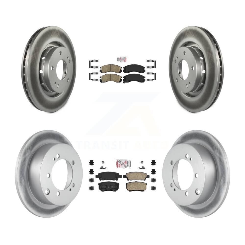 Transit Auto - KGA-101708 - Front and Rear Disc Brake Kits
