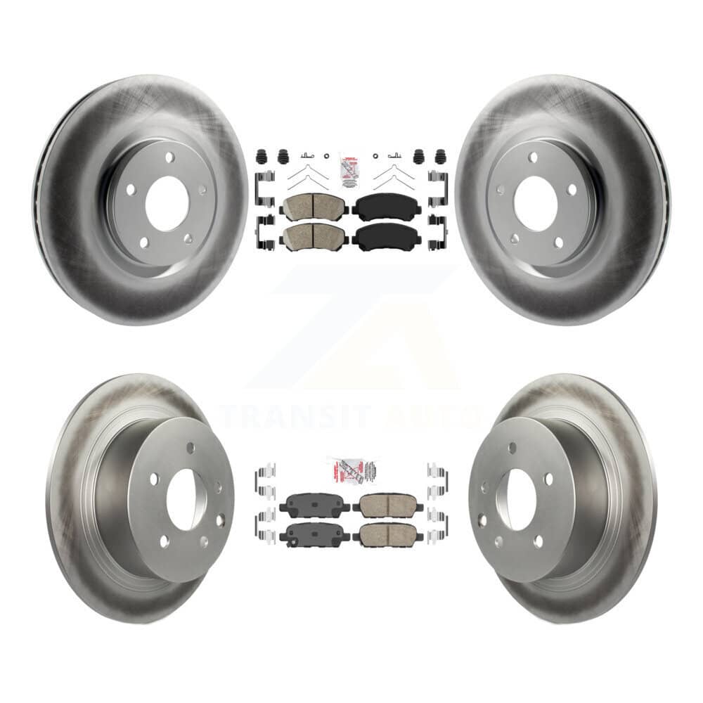 Transit Auto - KGA-102124 - Front and Rear Disc Brake Kits