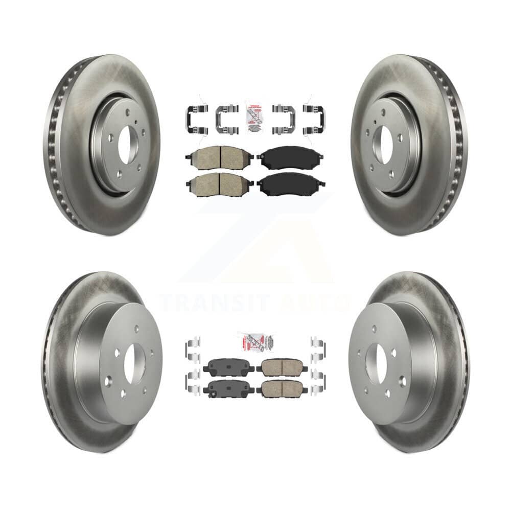 Transit Auto - KGA-102127 - Front and Rear Disc Brake Kits
