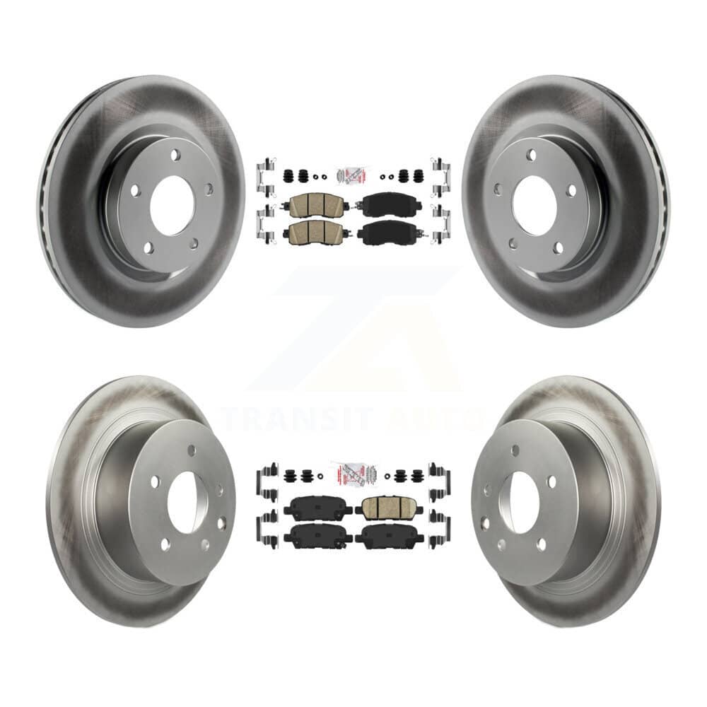 Transit Auto - KGA-102161 - Front and Rear Disc Brake Kits