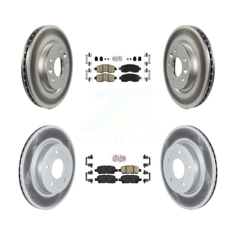 Transit Auto - KGA-102204 - Front and Rear Disc Brake Kits