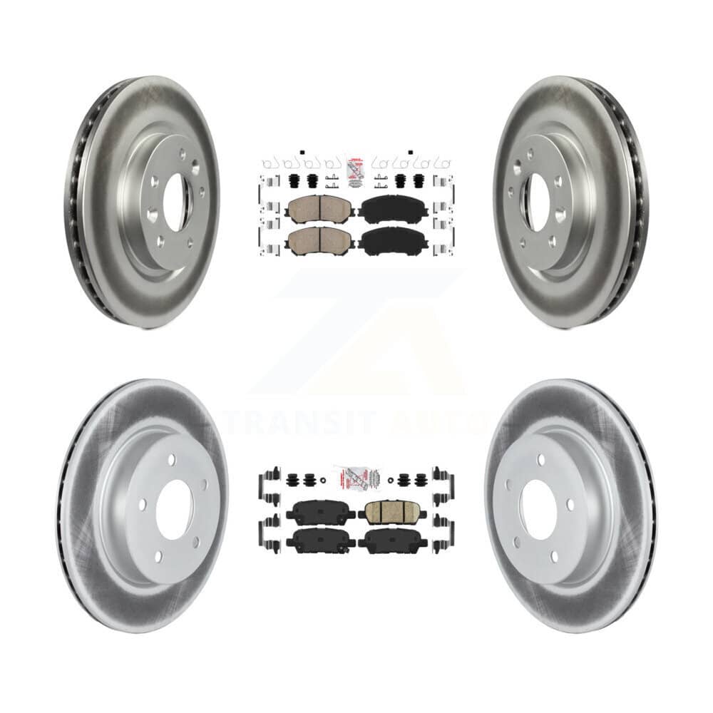 Transit Auto - KGA-102215 - Front and Rear Disc Brake Kits