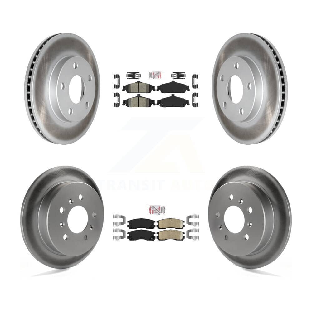 Transit Auto - KGA-103029 - Front and Rear Disc Brake Kits