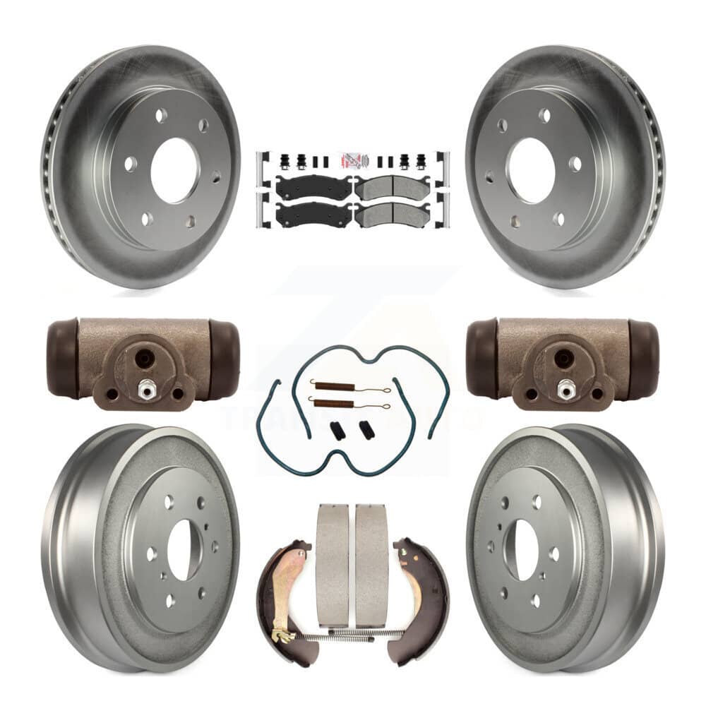 Transit Auto - KGA-104477 - Front and Rear Disc Brake Kits