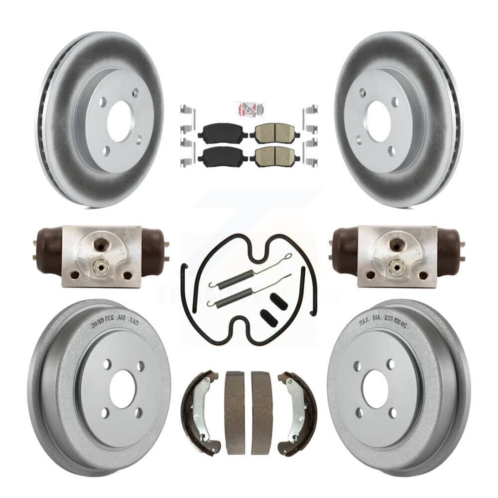 Transit Auto - KGA-104521 - Front and Rear Disc Brake Kits