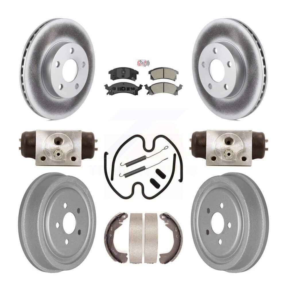 Transit Auto - KGA-104561 - Front and Rear Disc Brake Kits