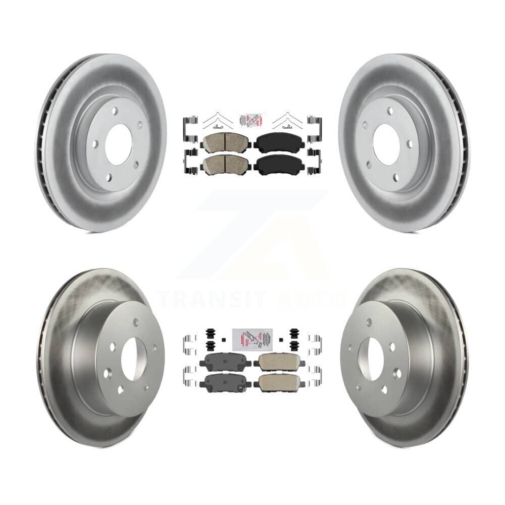 Transit Auto - KGA-104897 - Front and Rear Disc Brake Kits