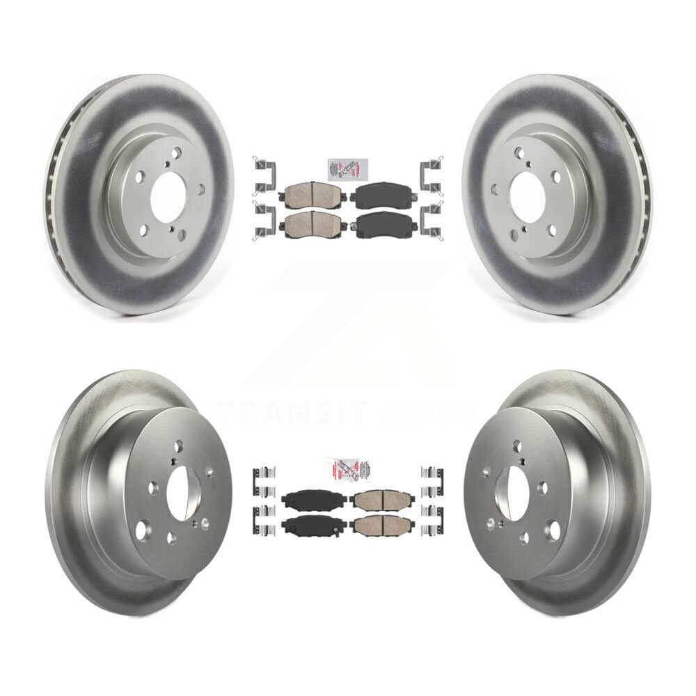 Transit Auto - KGA-105128 - Front and Rear Disc Brake Kits