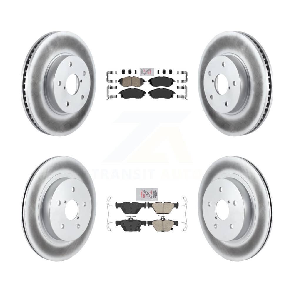 Transit Auto - KGA-105278 - Front and Rear Disc Brake Kits