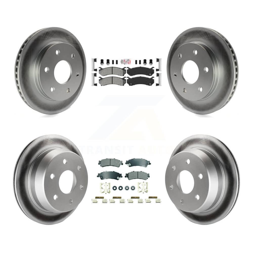 Transit Auto - KGA-105659 - Front and Rear Disc Brake Kits