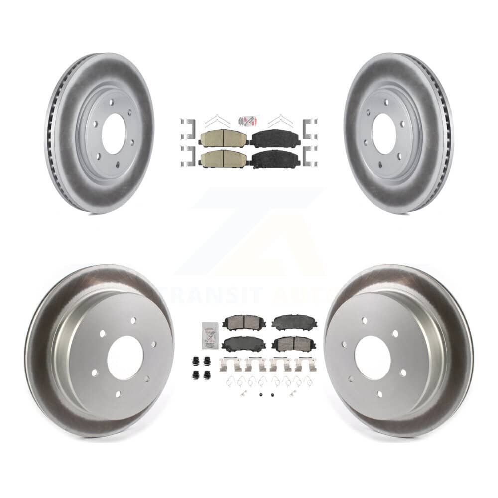 Transit Auto - KGA-105707 - Front and Rear Disc Brake Kits