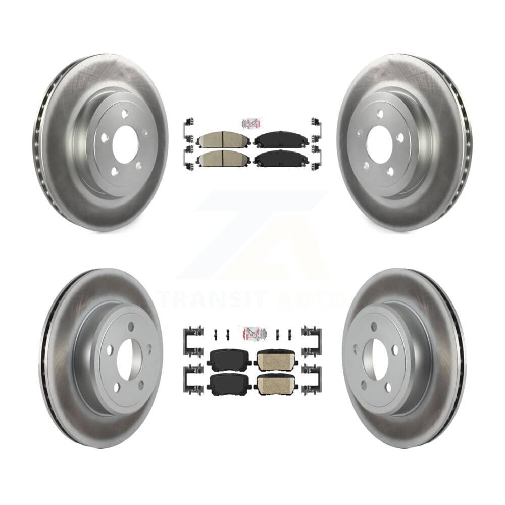 Transit Auto - KGA-105981 - Front and Rear Disc Brake Kits