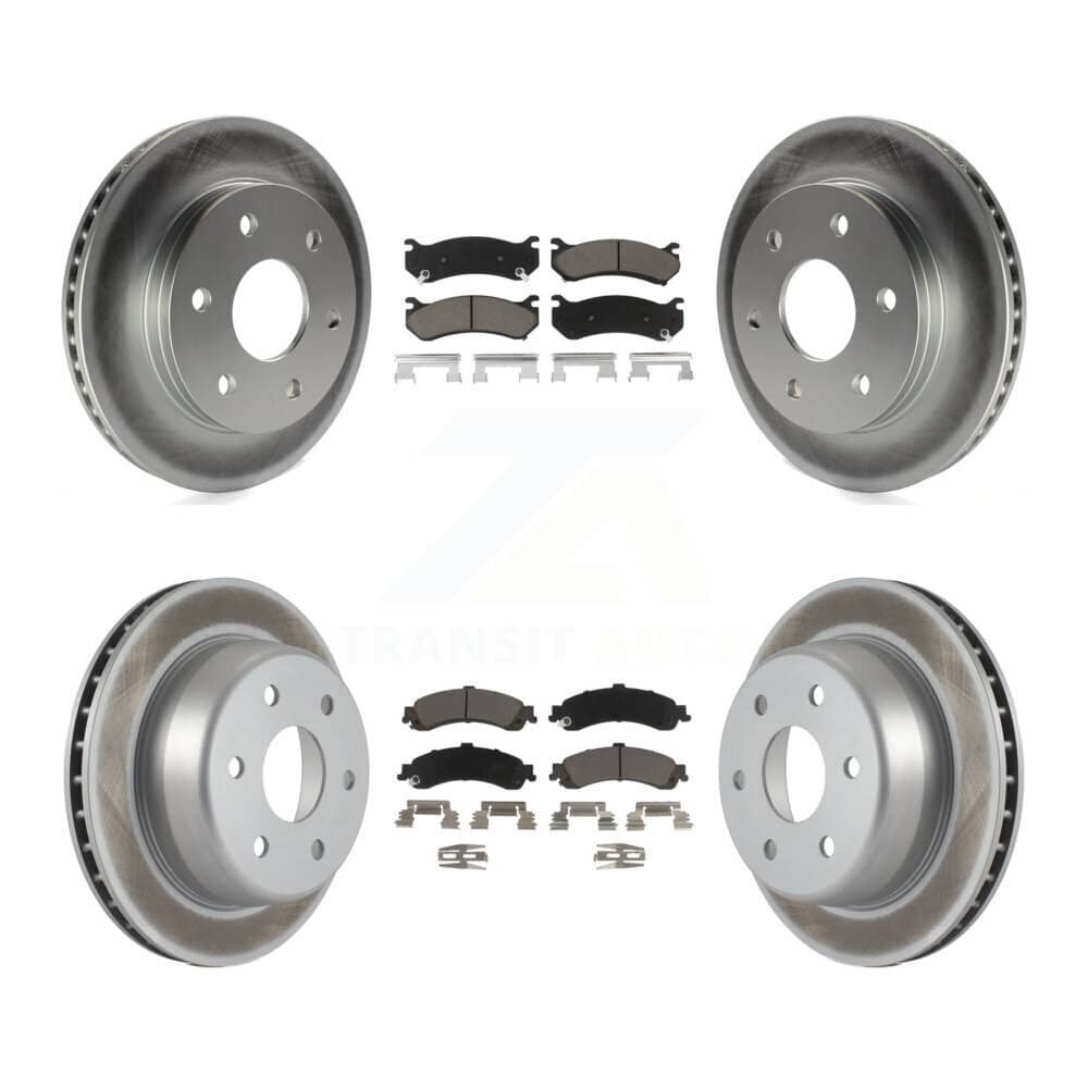 Transit Auto - KGC-100688 - Front and Rear Disc Brake Kits