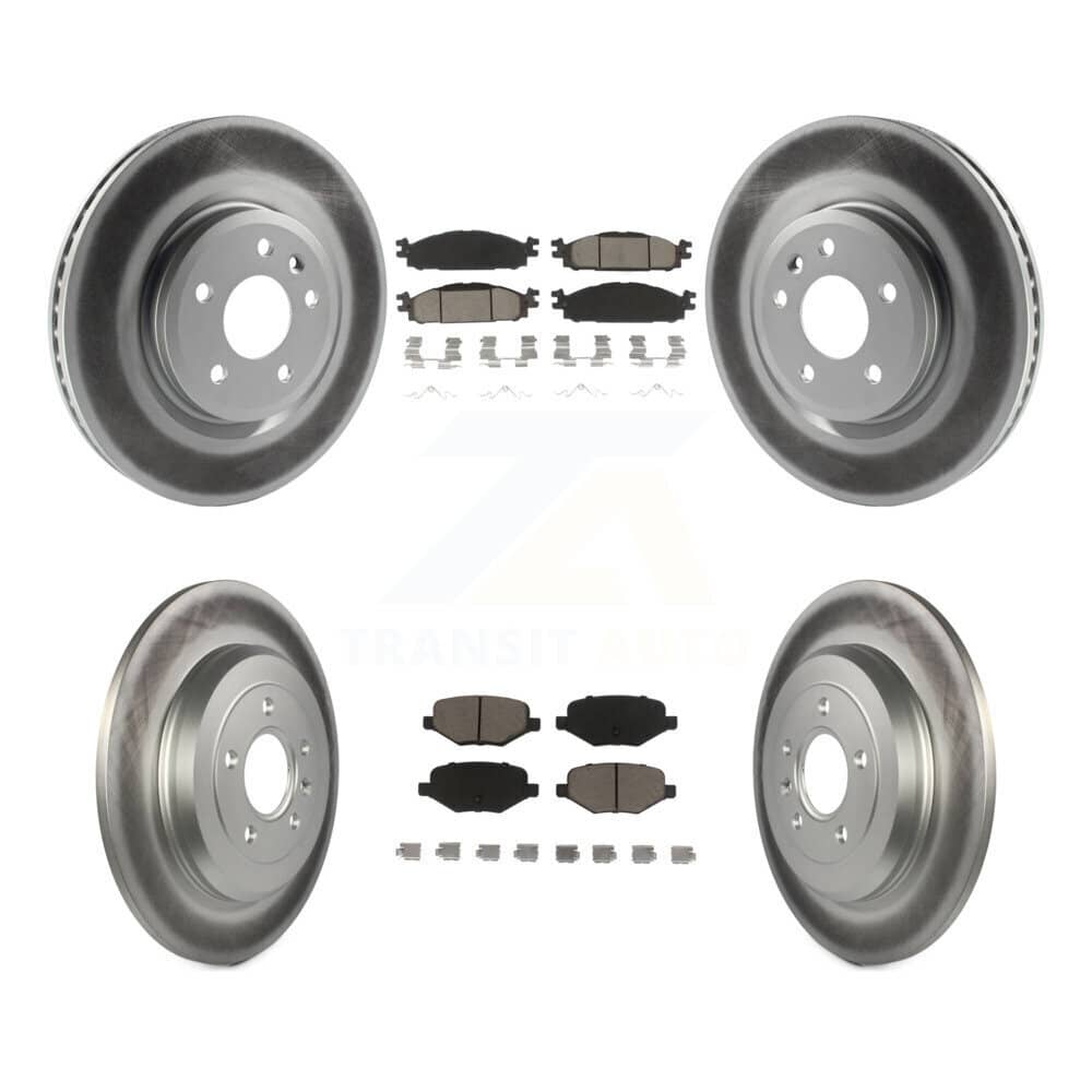 Transit Auto - KGC-100696 - Front and Rear Disc Brake Kits