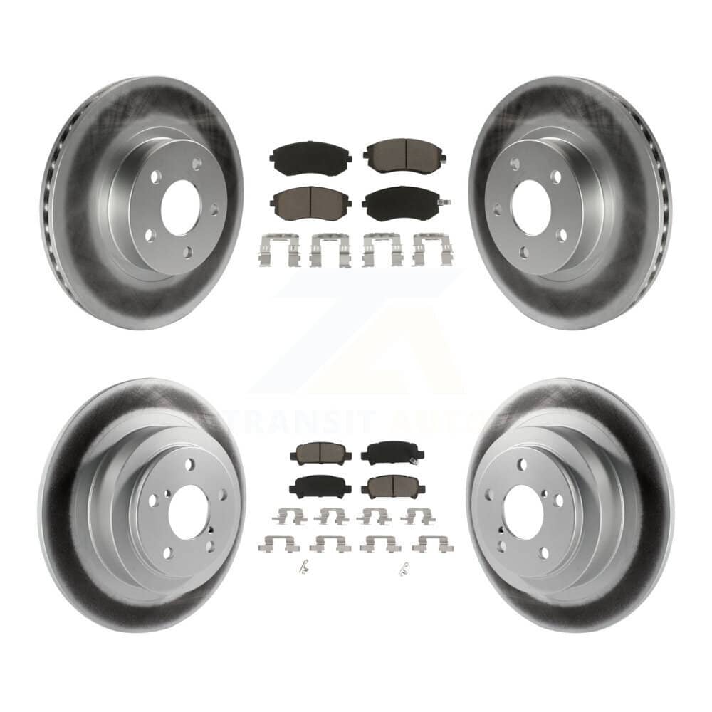 Transit Auto - KGC-100718 - Front and Rear Disc Brake Kits